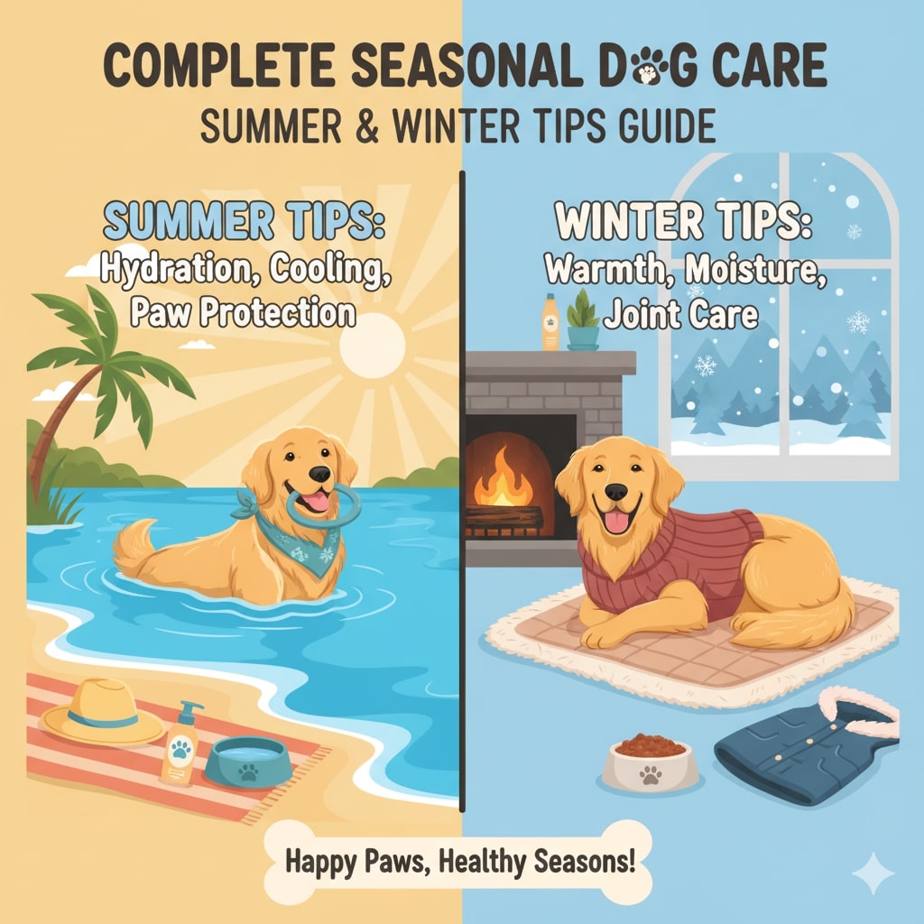 Seasonal Dog Care Tips: Summer & Winter
