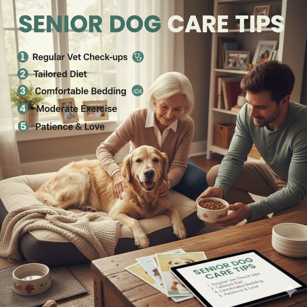 Senior Dog Care Tips